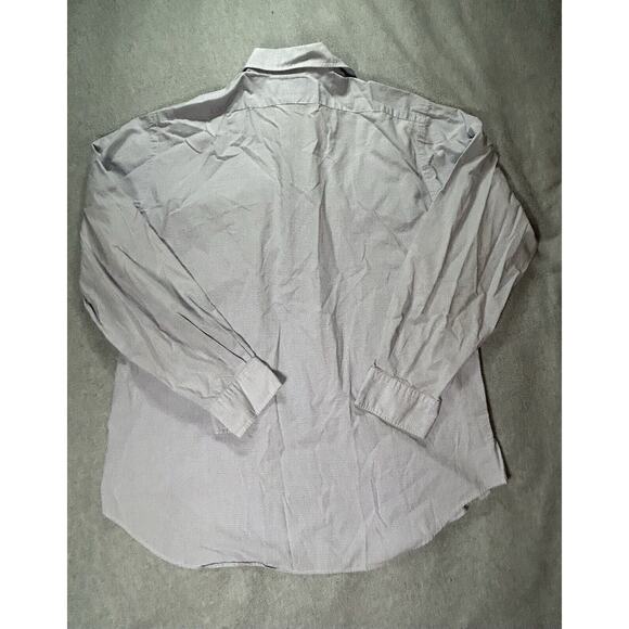 Polo By Ralph Lauren Mens XL 16 1/2 Andrew Purple Plaid Long Sleeve Button Up - Picture 8 of 8